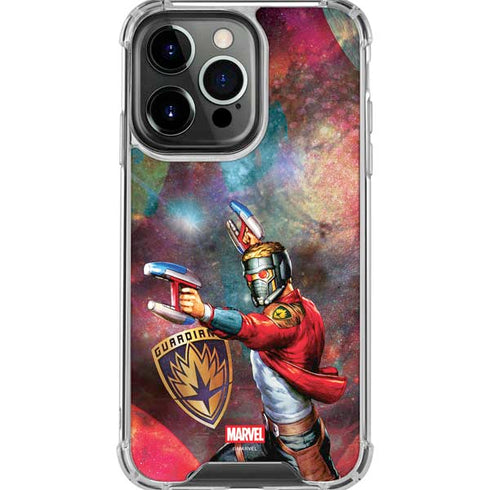 Marvel Star-Lord Cosmic Commander iPhone 16 Pro Max Clear Case